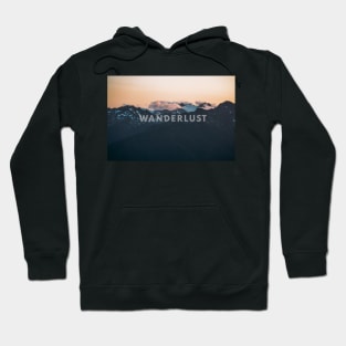 Wanderlust; Clouds covering hurricane ridge mountains Hoodie